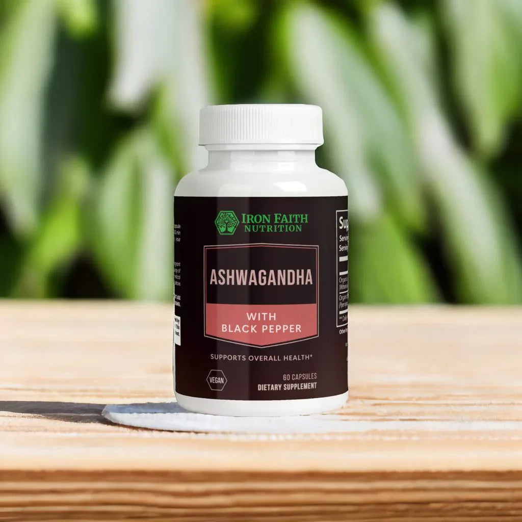 Ashwagandha - Stress Relief & Recovery Support - Iron Faith Nutrition
