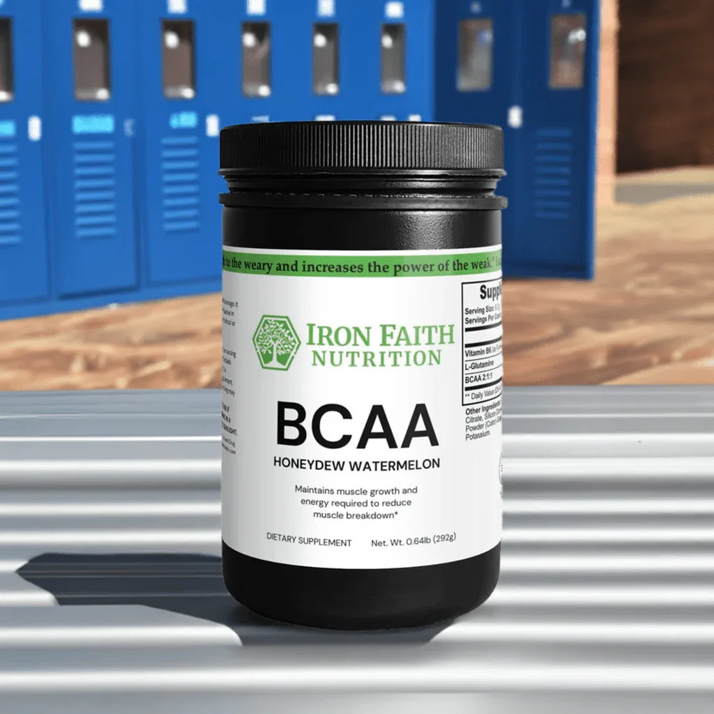 Honeydew Watermelon BCAA Post-Workout Powder - Recovery & Muscle Support - Iron Faith Nutrition