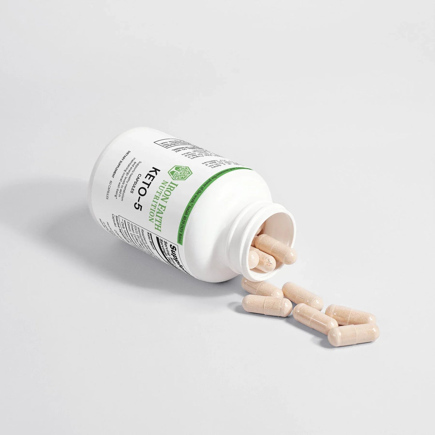 Keto-5 – Ketogenic Support for Energy, Metabolism & Mental Focus - Iron Faith Nutrition