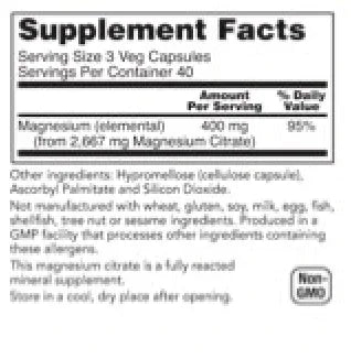 Magnesium Citrate — Muscle Relaxation, Regularity & Calm Energy - Iron Faith Nutrition