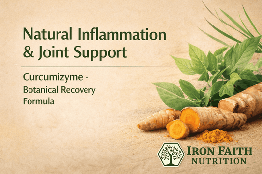 Curcumizyme: Natural Inflammation & Joint Support Without NSAIDs - Iron Faith Nutrition