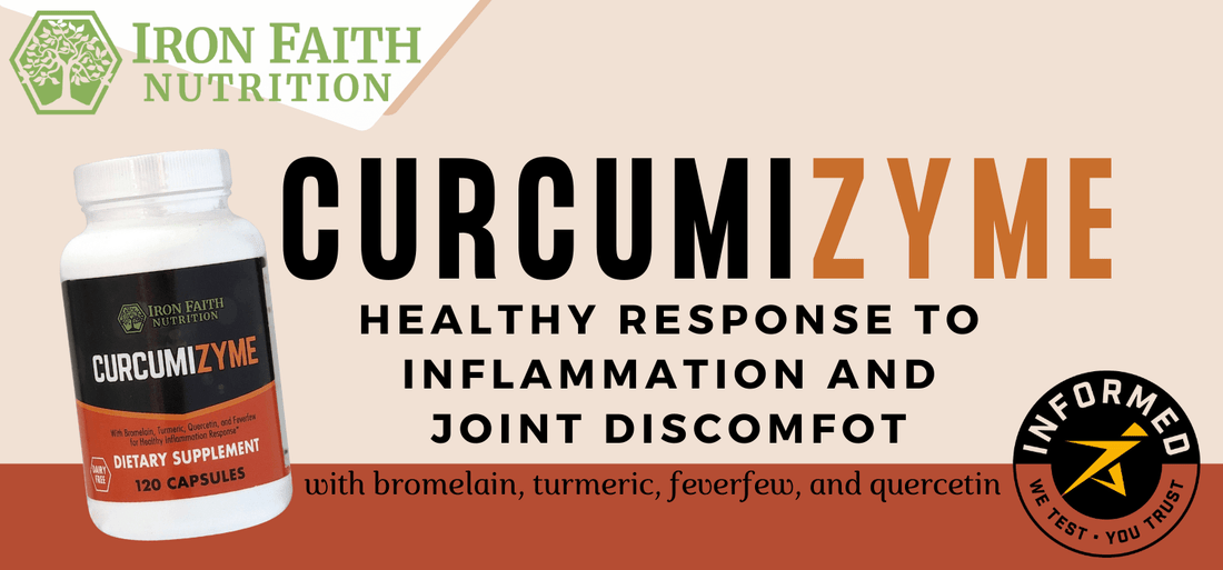Curcumizyme + PRP: The Natural Healing Duo - Iron Faith Nutrition