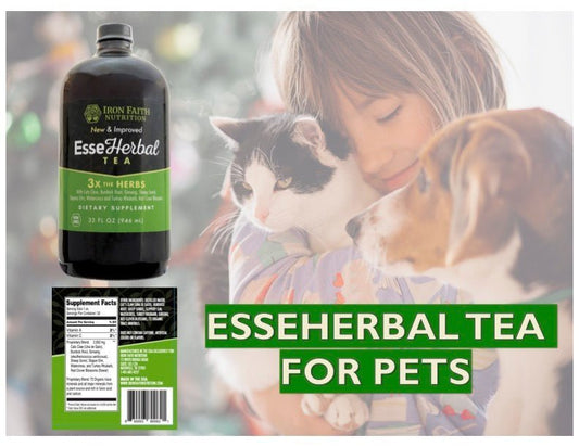 EsseHerbal™ Tea for Pets: Gentle Essiac-Inspired Tonic with Real Herbal Science - Iron Faith Nutrition