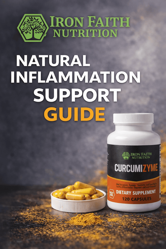 Natural Inflammation Support Guide - Iron Faith Nutrition