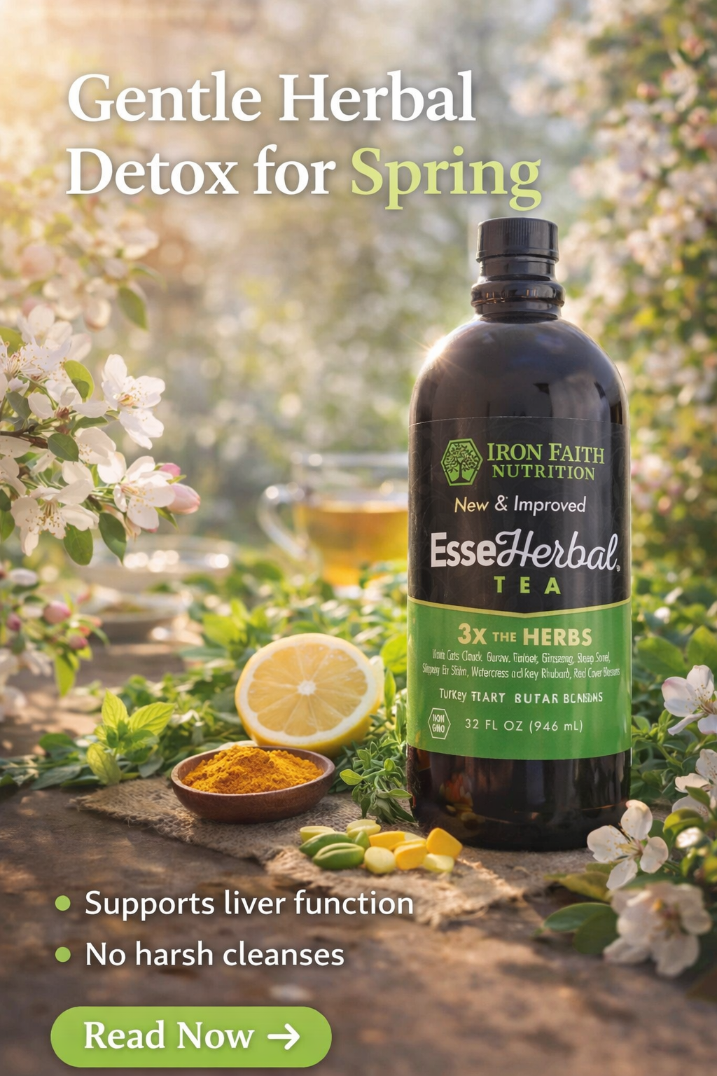 Spring Detox the Holistic Way: How to Support Your Liver Naturally - Iron Faith Nutrition