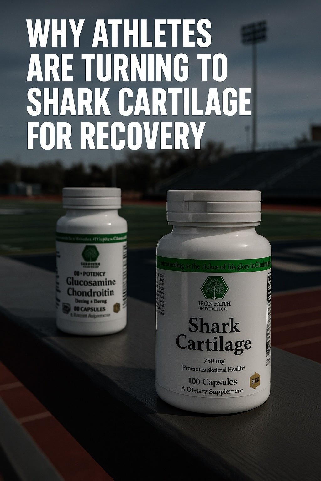 Why Athletes Use Shark Cartilage for Recovery | Natural Joint Support & Cartilage Repair - Iron Faith Nutrition
