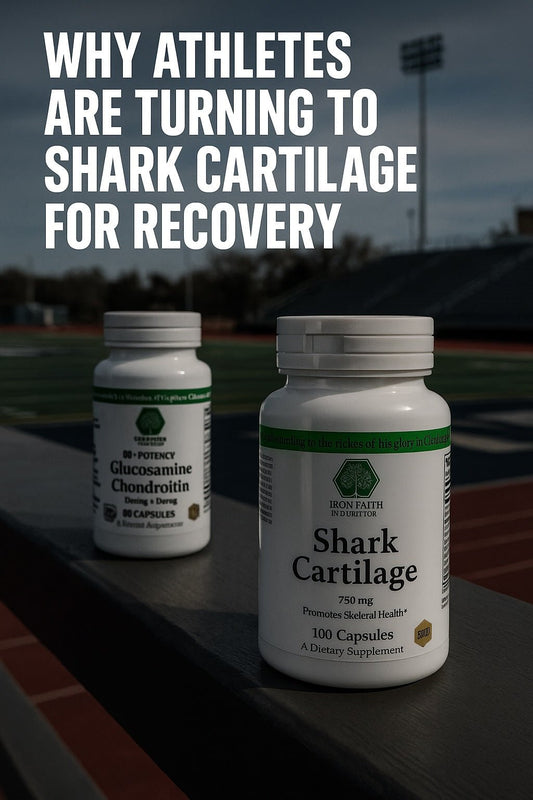 Why Athletes Use Shark Cartilage for Recovery | Natural Joint Support & Cartilage Repair - Iron Faith Nutrition