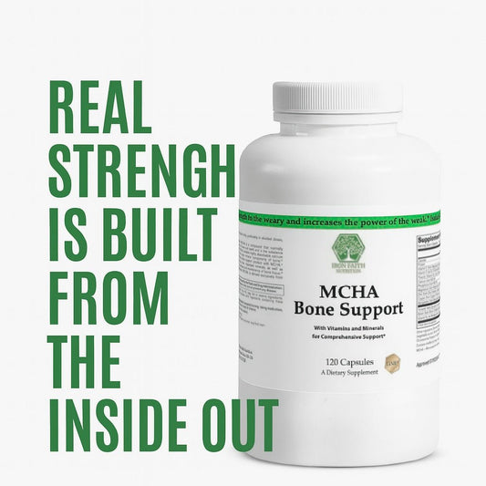 Why MCHA Should Be Your Go-To for Bone Health—Not Just Calcium - Iron Faith Nutrition