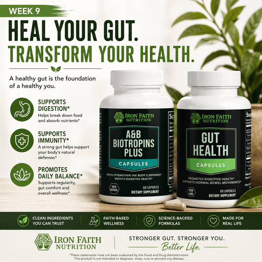 Your Gut Is the Control Center: Digestion, Immunity, Mood, and Inflammation - Iron Faith Nutrition