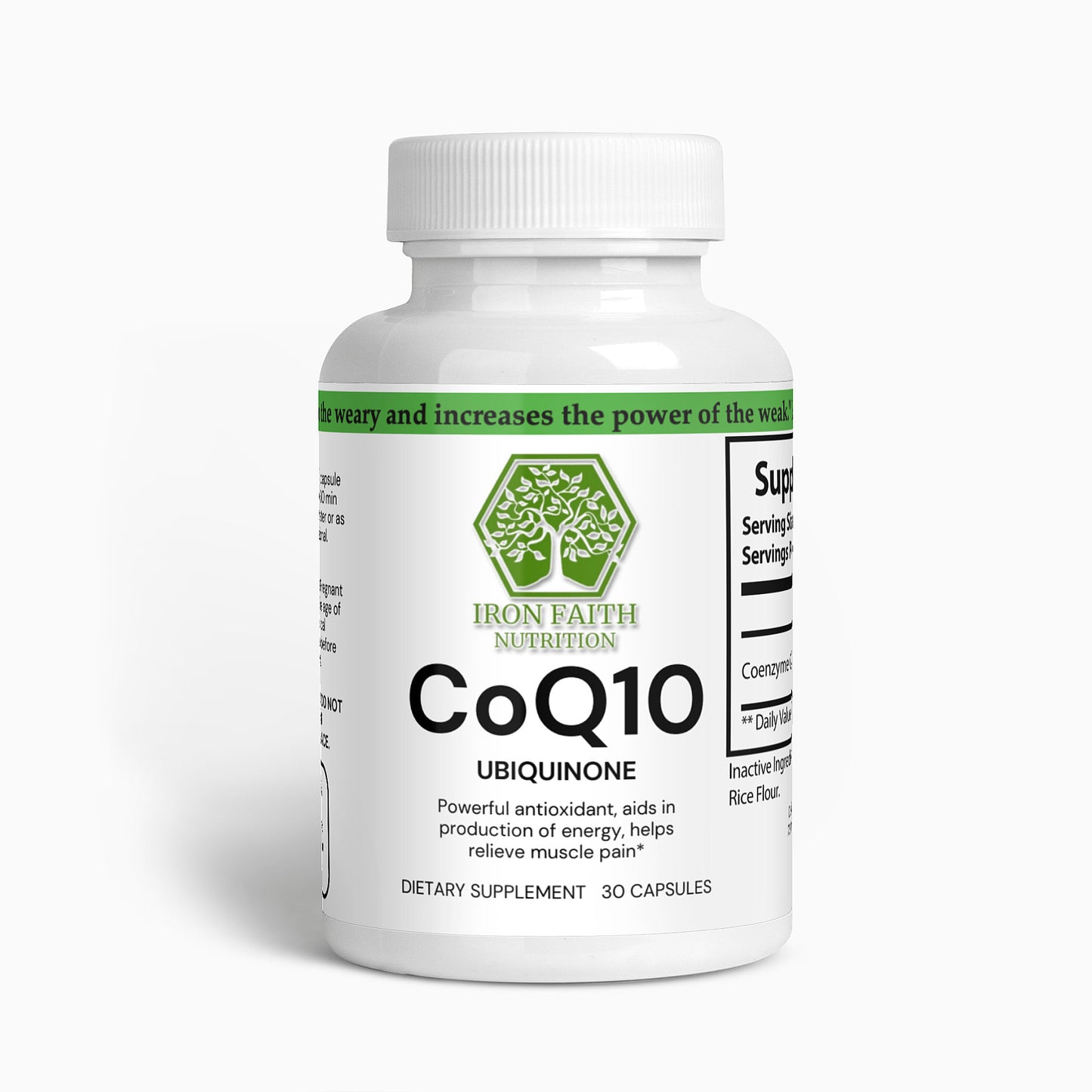 CoQ10 Ubiquinone, 250mg, 30 caps