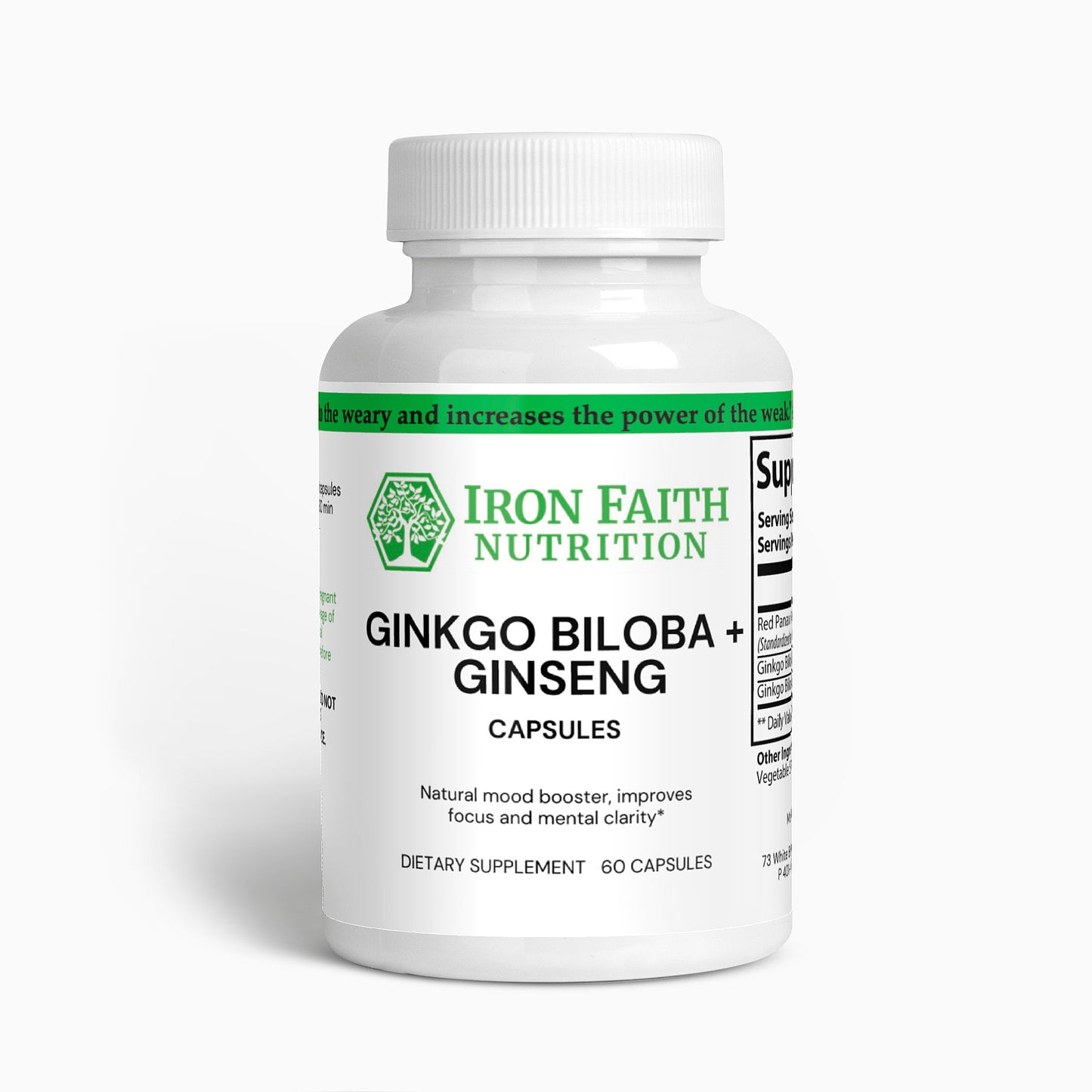 Ginkgo Biloba + Ginseng