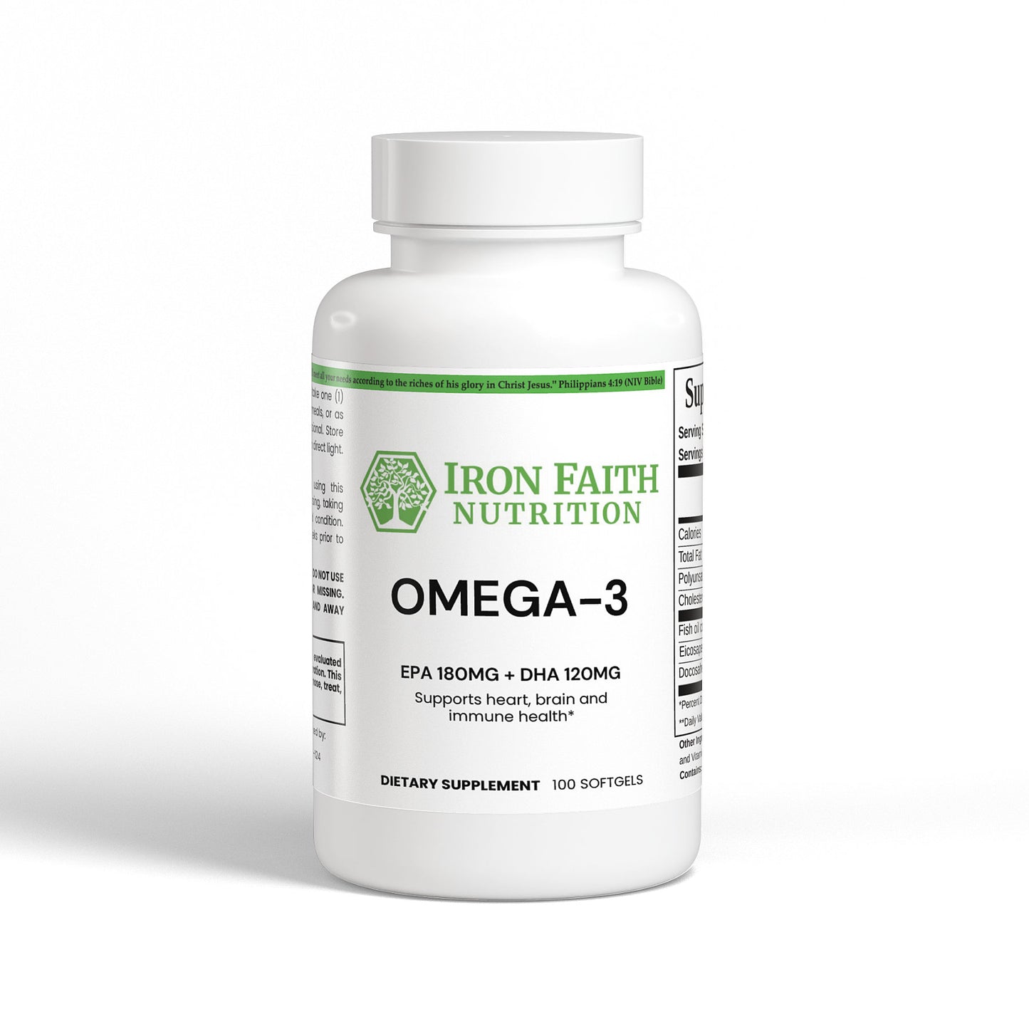 Omega-3 EPA 180mg + DHA 120mg