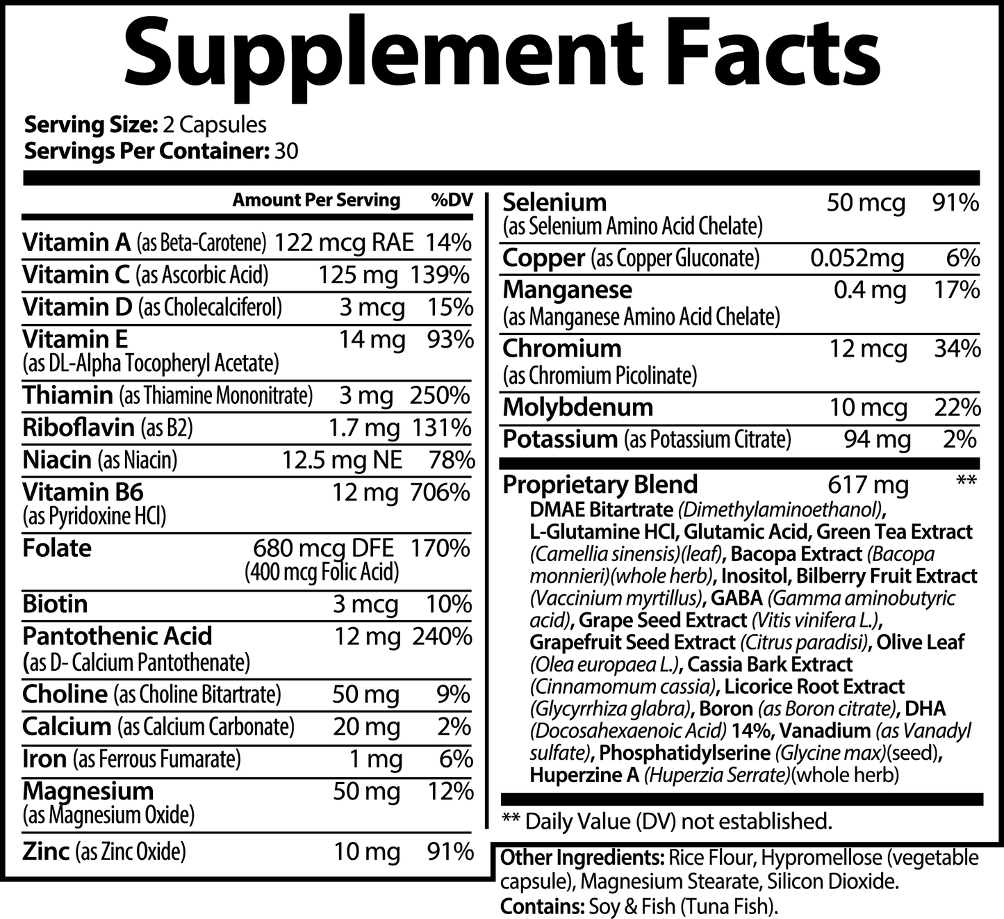 Brain & Focus Food