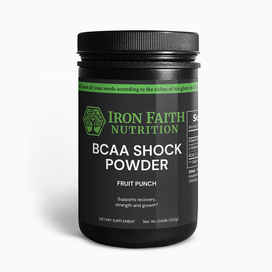 Polvo de BCAA Shock (ponche de frutas)