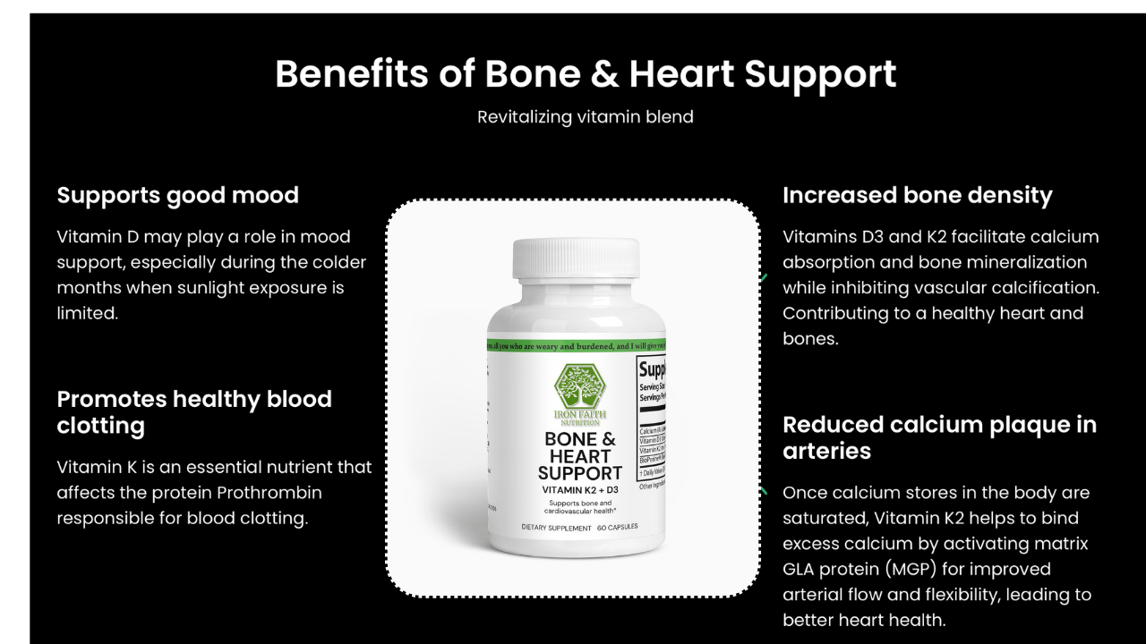 Bone & Heart Support D3 & K2