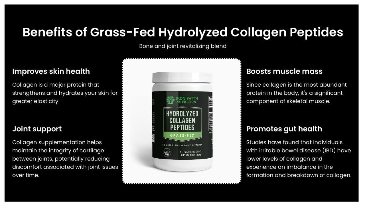 Grass-Fed Hydrolyzed Collagen Peptides