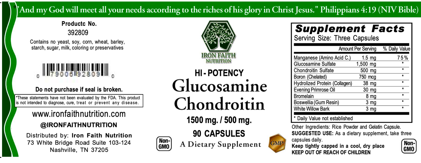 Glucosamine Chondroitin