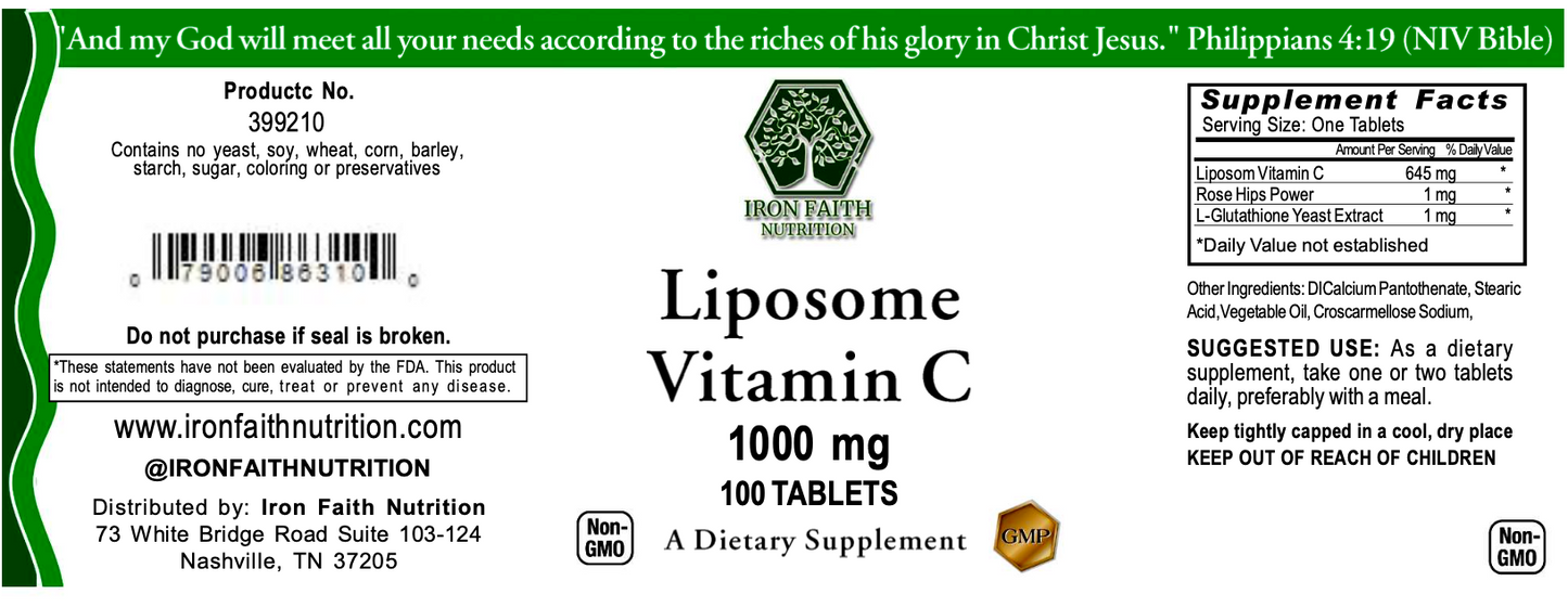 Liposome Vitamin C