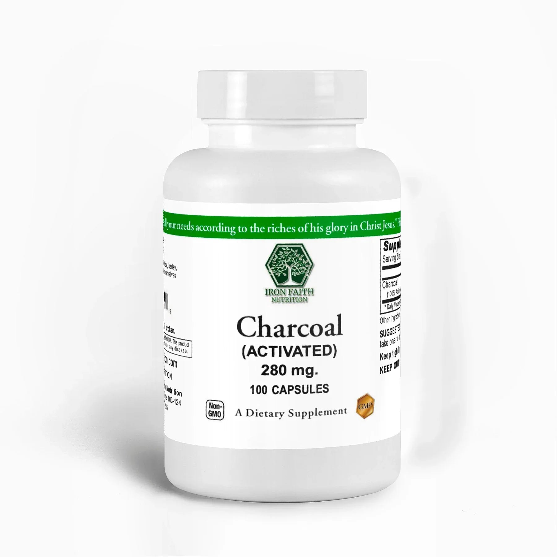 Activated Charcoal – Digestive Cleansing & Toxin Binding Support - Iron Faith Nutrition