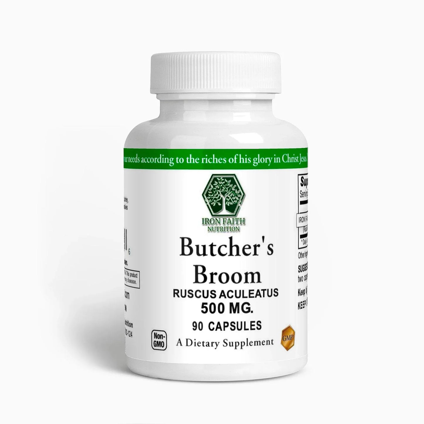 Butcher’s Broom – Herbal Support for Circulation, Vein Health & Leg Comfort - Iron Faith Nutrition