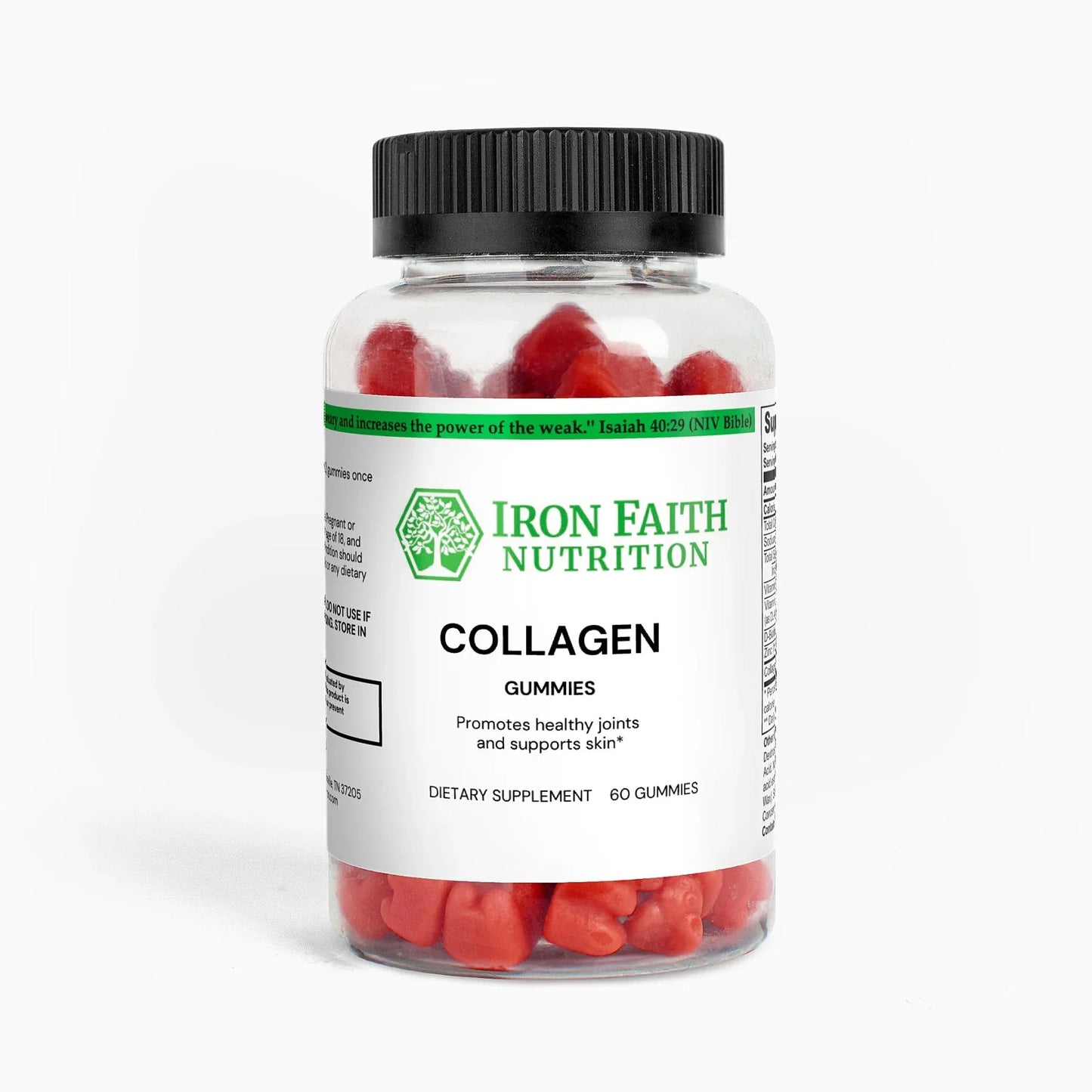 Collagen Gummies (Adult) — Orange Flavor - Iron Faith Nutrition