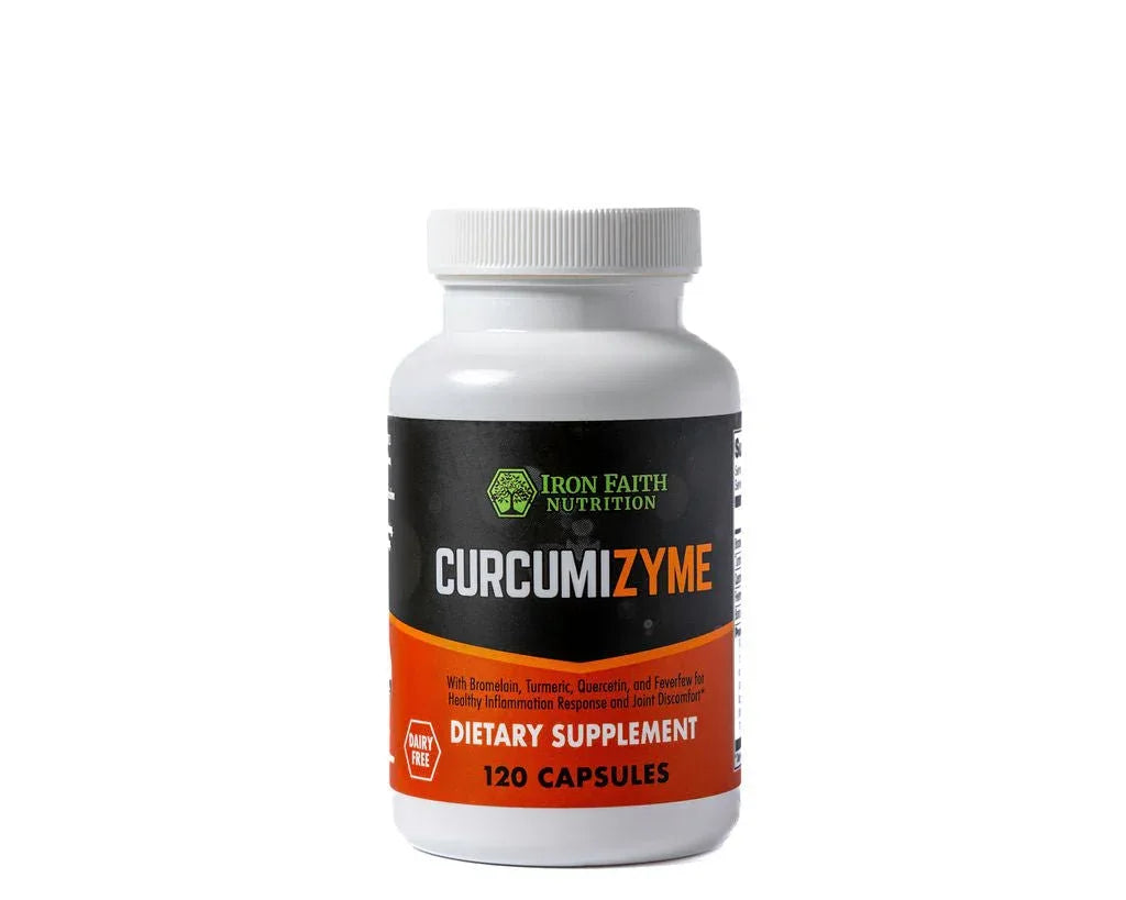 Curcumizyme® — Natural Inflammation & Joint Support - Iron Faith Nutrition