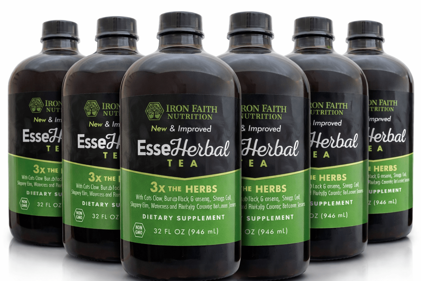 EsseHerbal Tea® Botanical Detox & Herbal Support – Buy 4 or Buy 6 Bottles & Save | Free Shipping - Iron Faith Nutrition