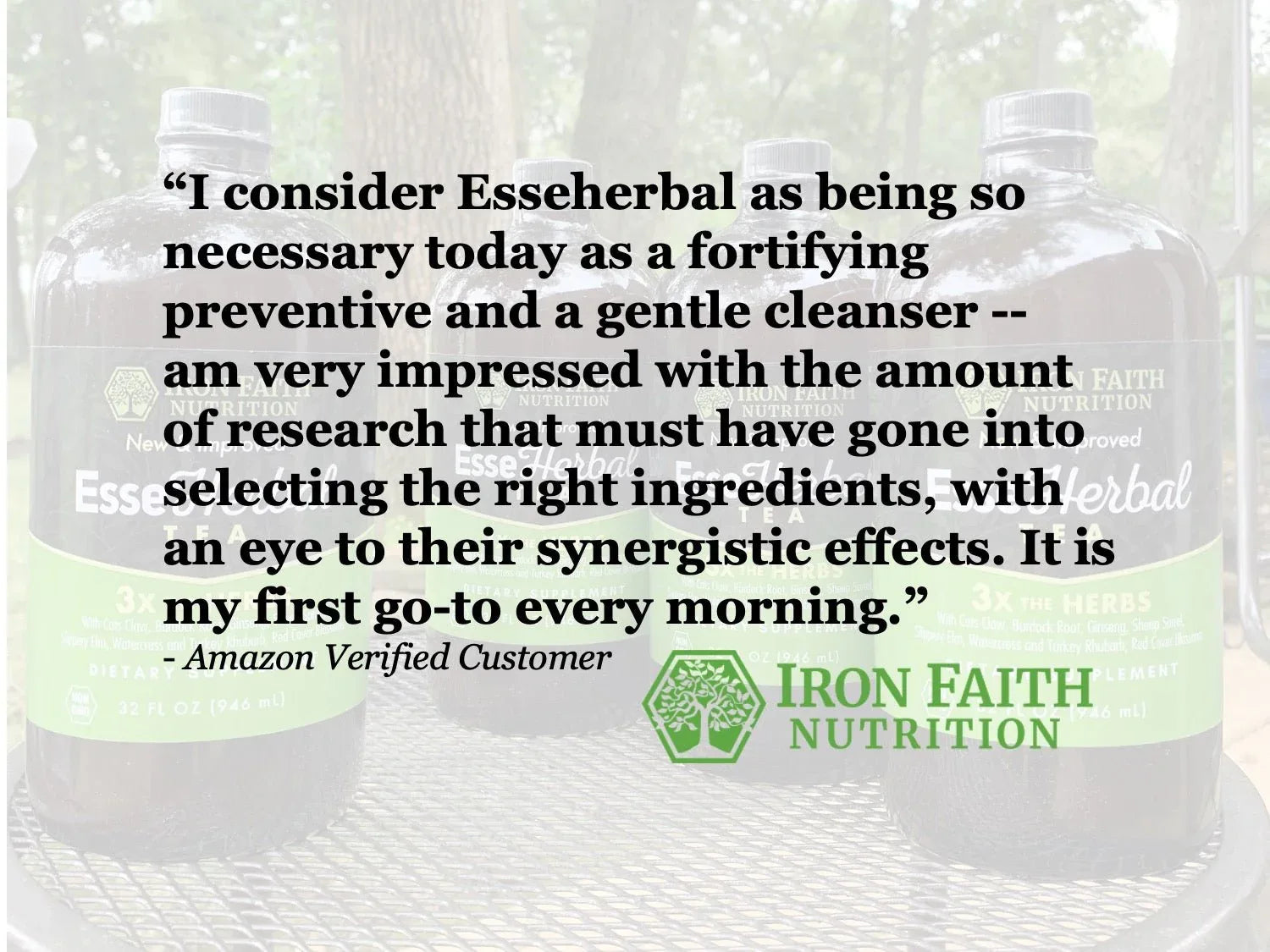 EsseHerbal Tea® Botanical Detox & Herbal Support – Buy 4 or Buy 6 Bottles & Save | Free Shipping - Iron Faith Nutrition