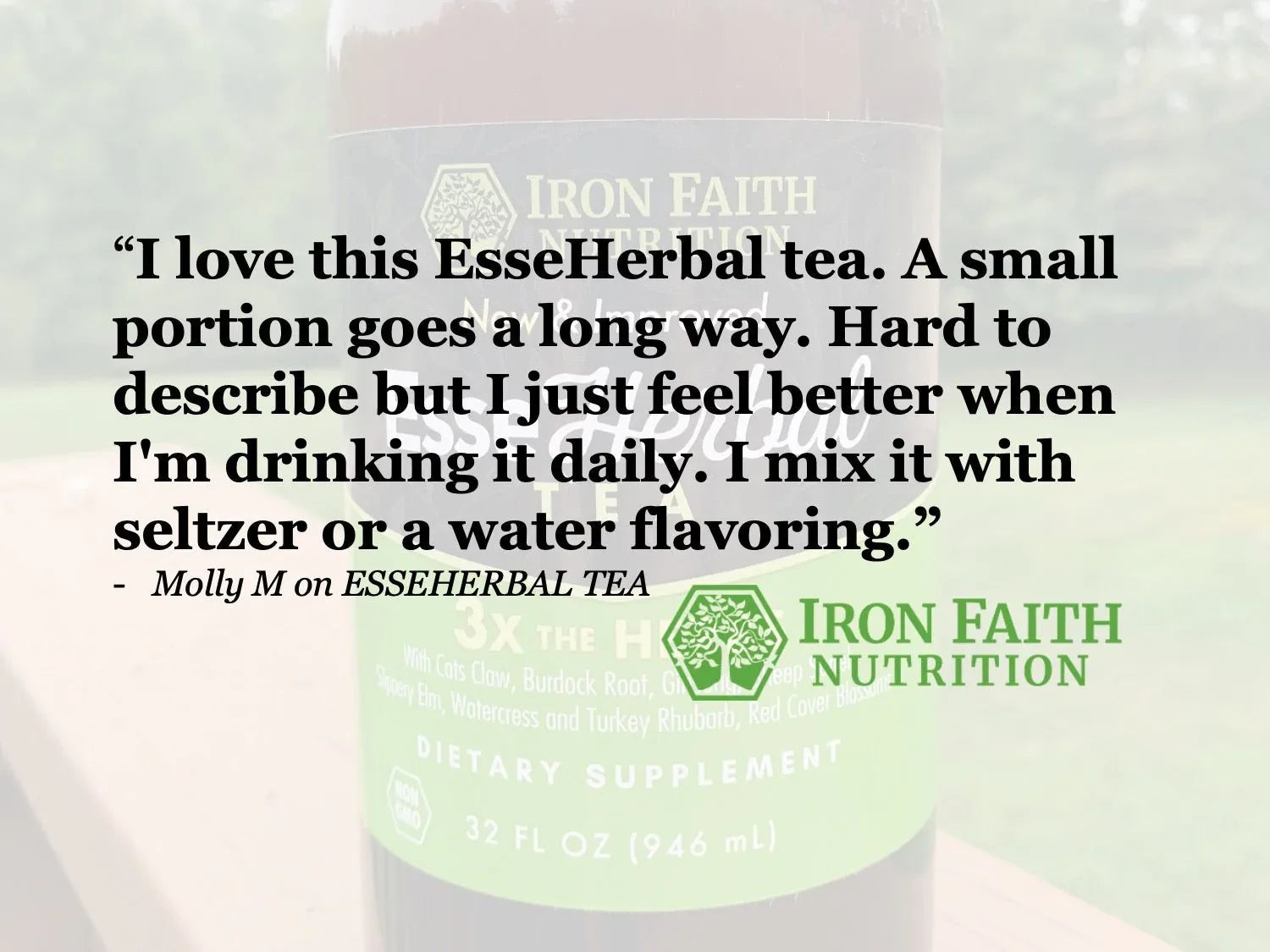 EsseHerbal Tea — Essiac-Style Detox & Immune Balance (32 oz) - Iron Faith Nutrition