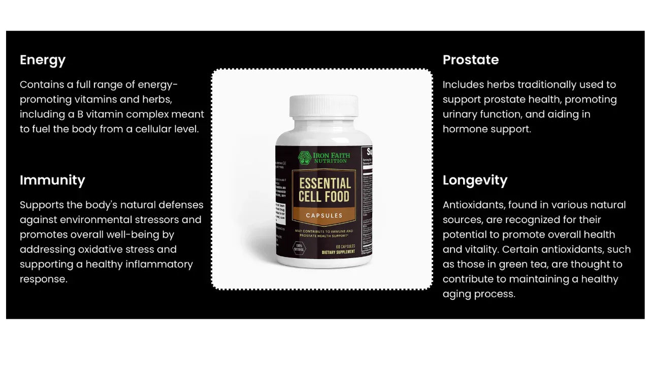 Essential Cell Food — Cellular Nutrition & Daily Mineral Support - Iron Faith Nutrition
