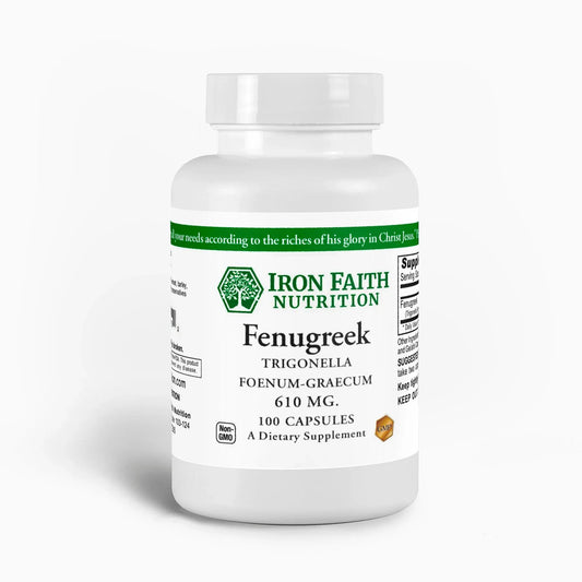 Fenugreek — Metabolic, Glucose & Digestive Support - Iron Faith Nutrition