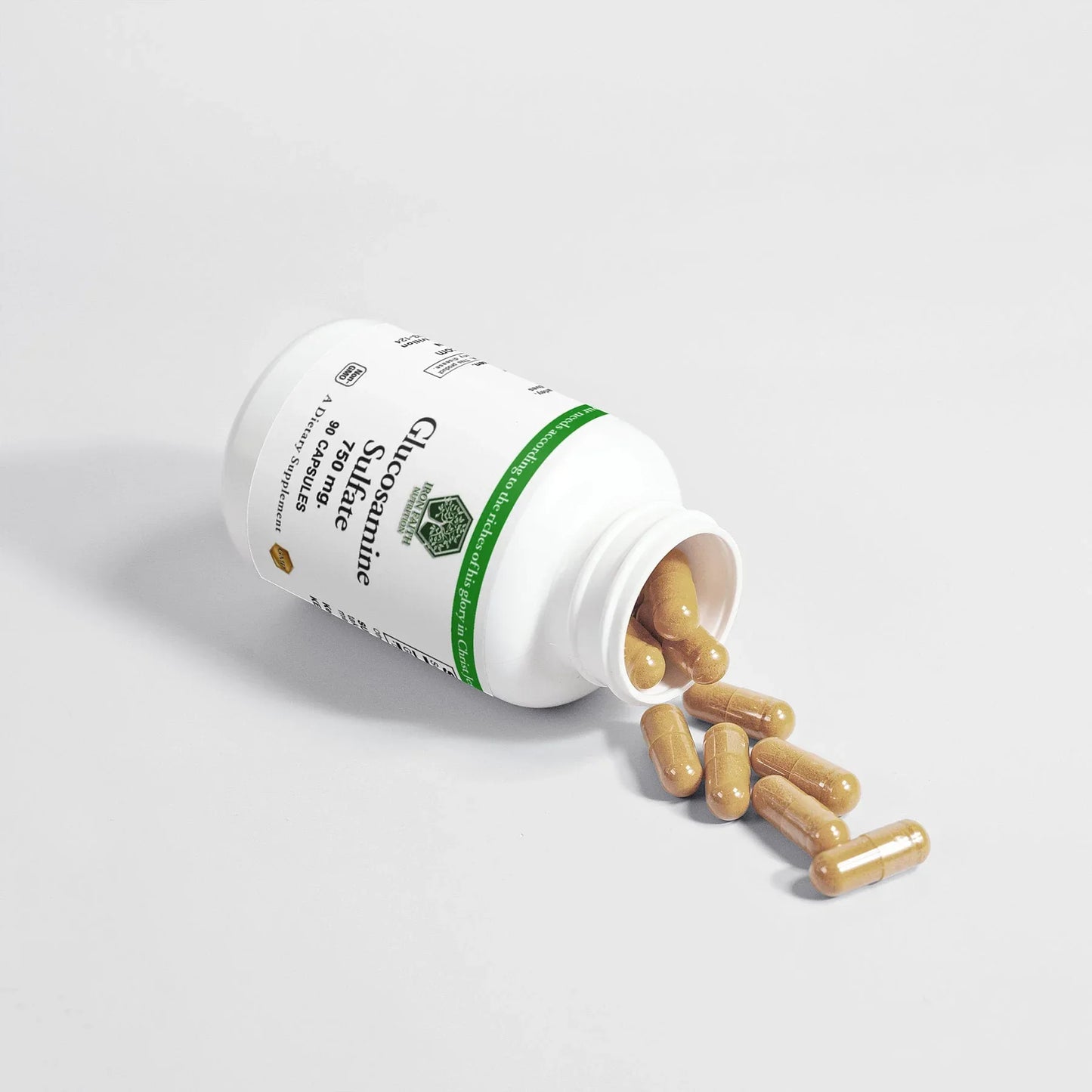 Glucosamine Sulfate 1500 mg — Cartilage Cushion, Lubrication & Mobility - Iron Faith Nutrition