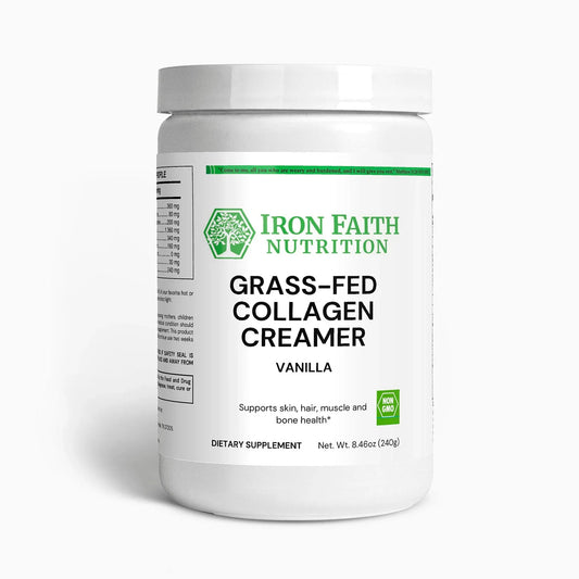 Grass-Fed Collagen Creamer - Vanilla - Iron Faith Nutrition
