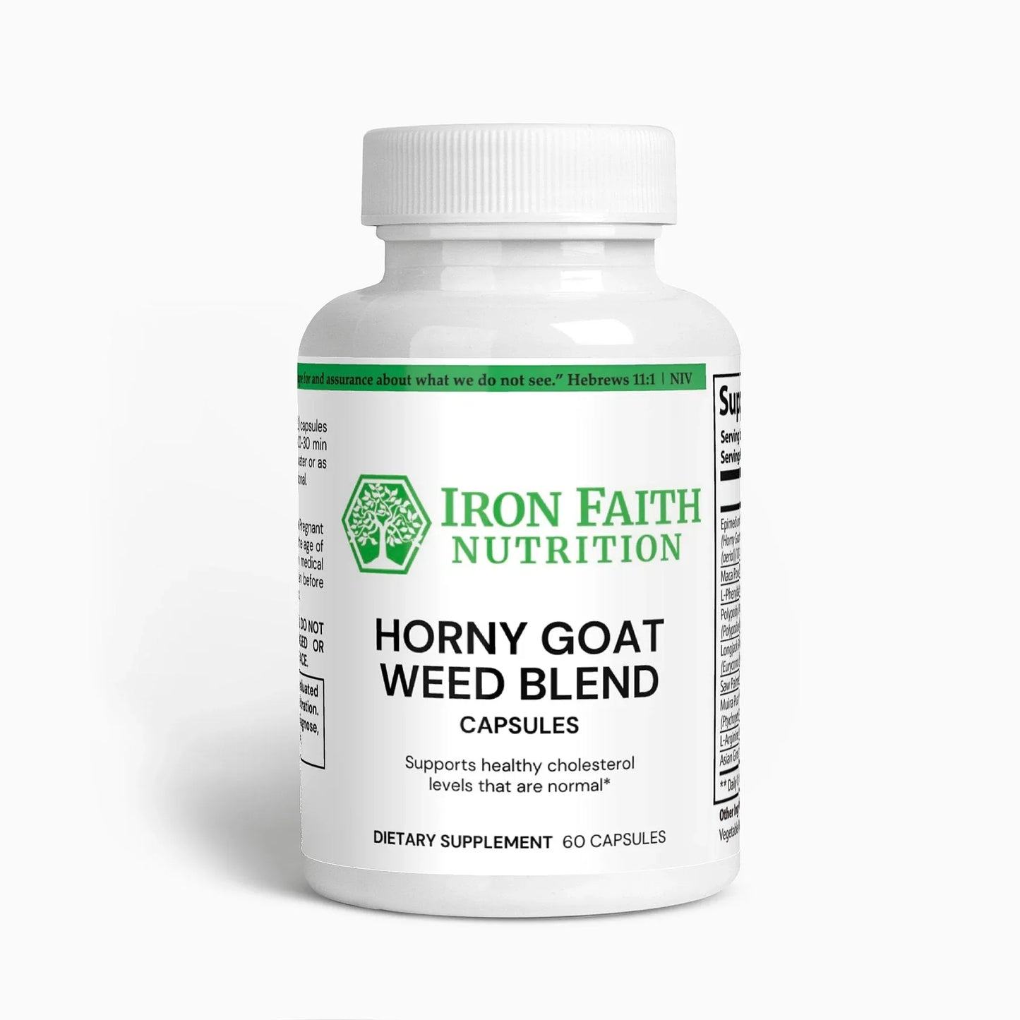 Horny Goat Weed Blend — Vitality, Circulation & Stamina Support - Iron Faith Nutrition