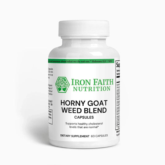 Horny Goat Weed Blend — Vitality, Circulation & Stamina Support - Iron Faith Nutrition