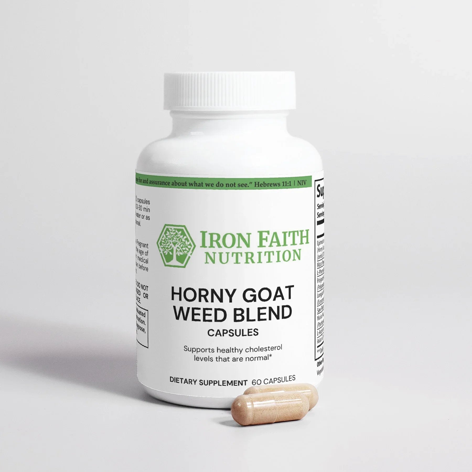Horny Goat Weed Blend — Vitality, Circulation & Stamina Support - Iron Faith Nutrition
