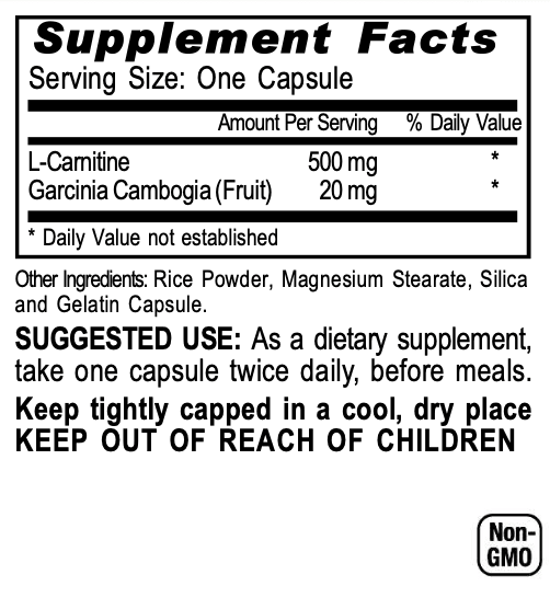 L-Carnitine 500 mg