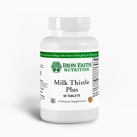 Milk Thistle Plus— Liver Support, Detox Pathways & Antioxidant Protection - Iron Faith Nutrition