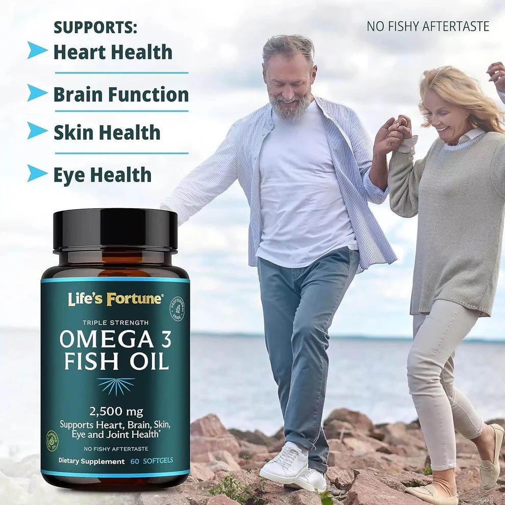 Aceite de pescado omega-3, LG