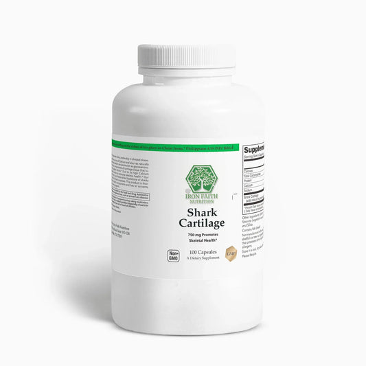 Shark Cartilage – Joint, Connective Tissue & Structural Support Formula - Iron Faith Nutrition