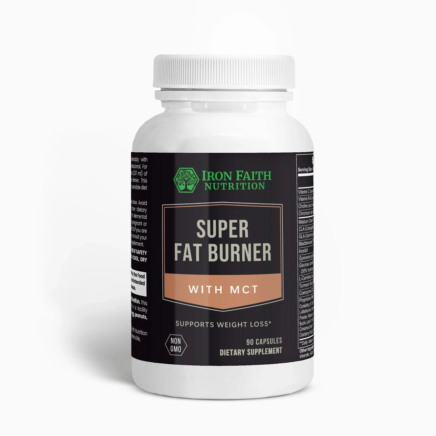 Super Fat Burner with MCT — Metabolic Rate, Fat Oxidation & Clean Energy - Iron Faith Nutrition