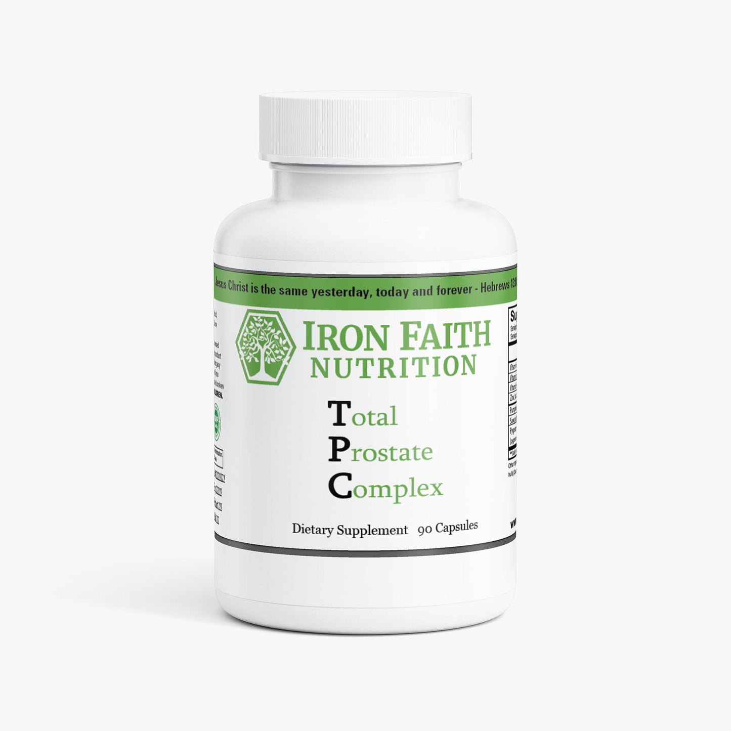 Total Prostate Complex (TPC) – Advanced Prostate and Men’s Wellness Support - Iron Faith Nutrition