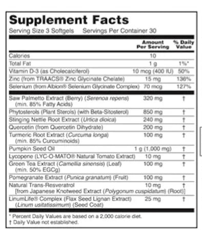 TPC (Total Prostate Complex) — Clinical Strength Prostate Support - Iron Faith Nutrition