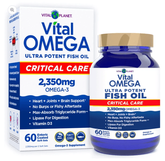 Vital Omega Critical Care - Softgels, 60ct - Iron Faith Nutrition