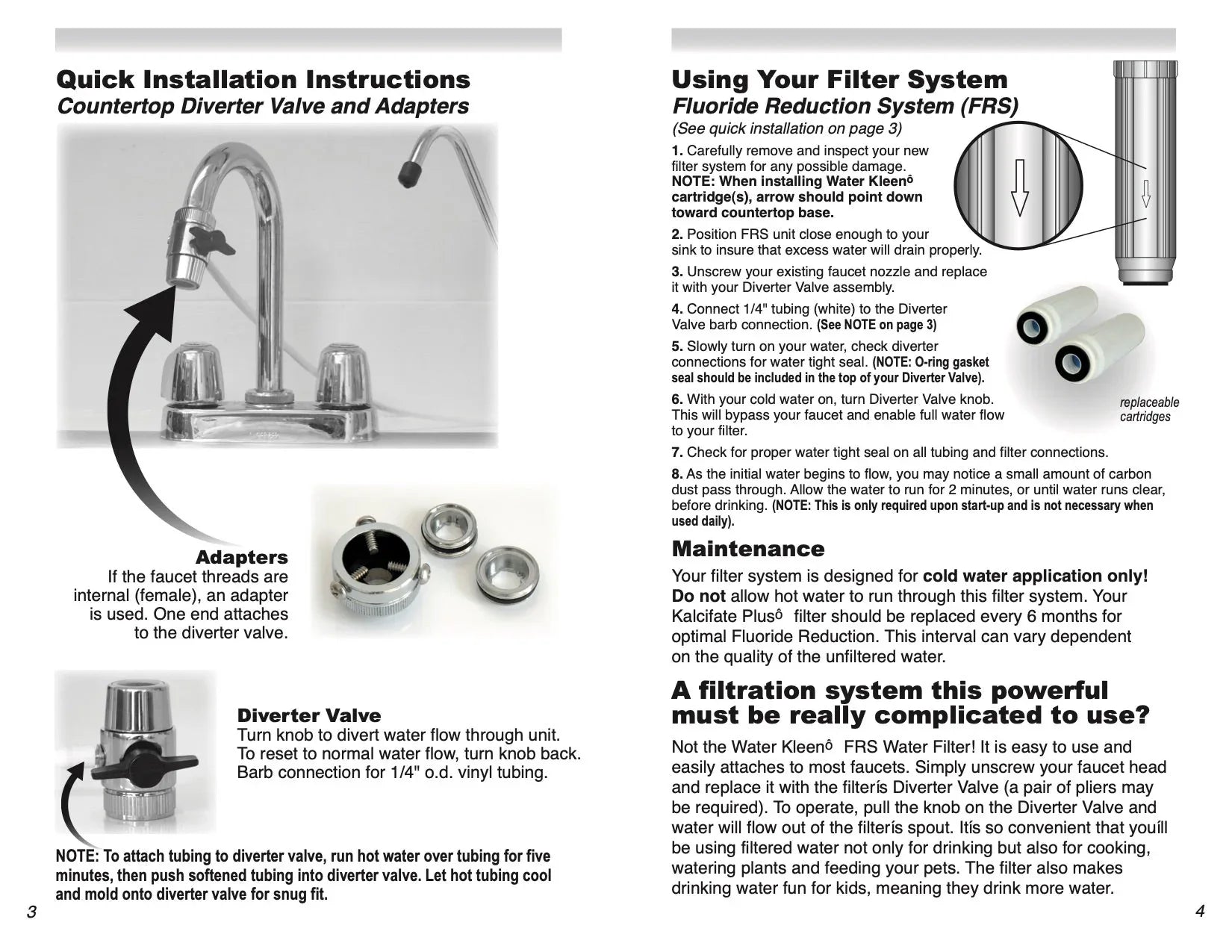 WaterKleenFRS Kit - Refresh & Replenish! - Iron Faith Nutrition